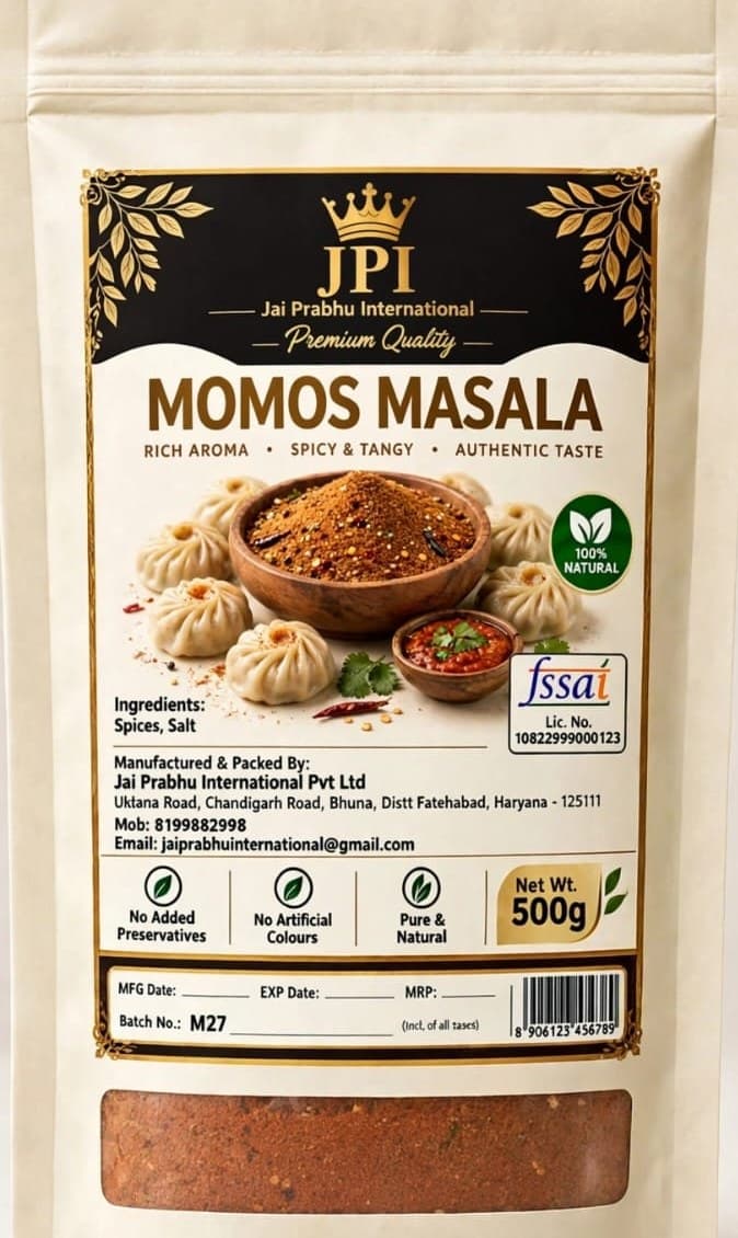 JPI Momos Masala 500g pouch