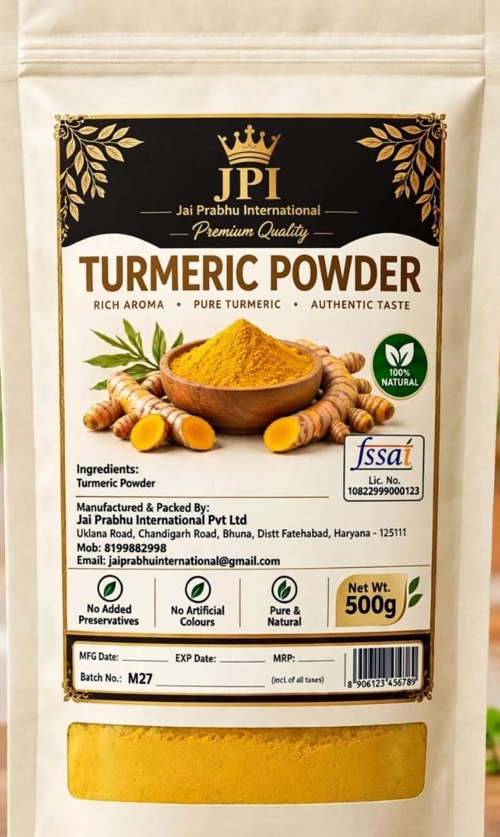 JPI Turmeric Powder 500g pouch